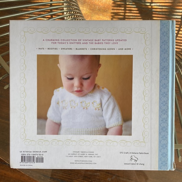 Vintage Baby Knits Knitting Book by Kristen Rengren hardcover - Picture 2 of 13